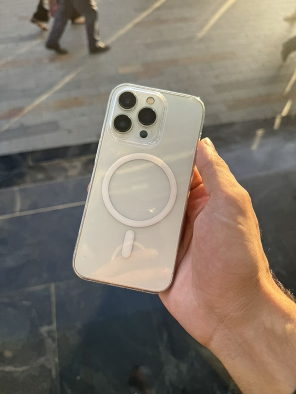 128 GB, Ağ, Face ID — Apple iPhone, Bakı (2)