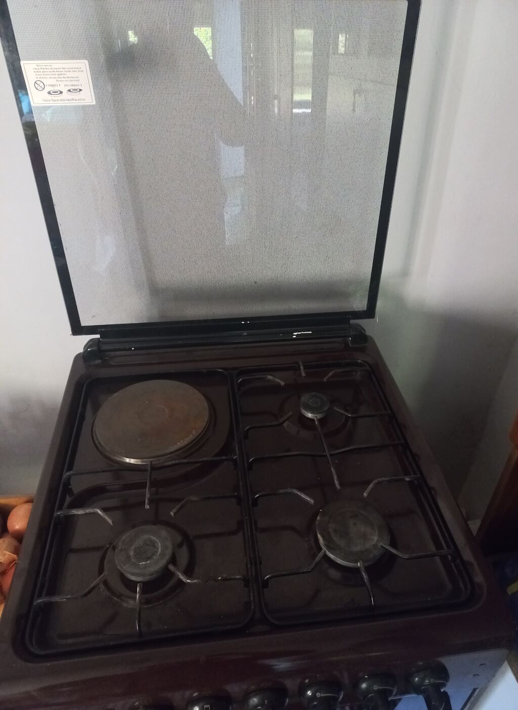 Regular RG 3110 qaz-elektrik plitə və soba - Kombinə edilmiş model: 3 — Plitələr, Lənkəran (2)