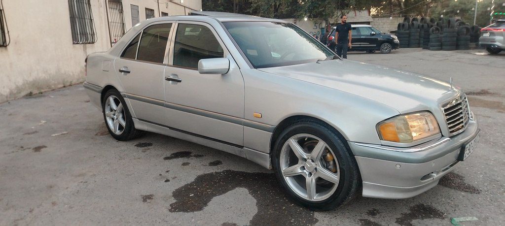 Mercedes C 220, 2.2 L, 1994 il, 42 500 km — Avtomobillər, Bakı (5)