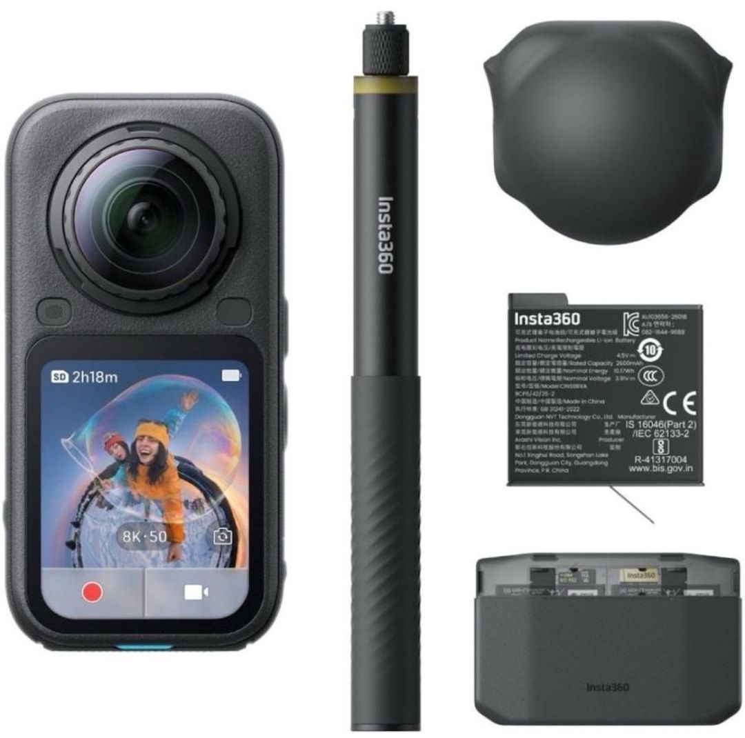 Insta360 X6 8K 360° Camera Essentials Bundle — Foto və video texnikası, Bakı (5)
