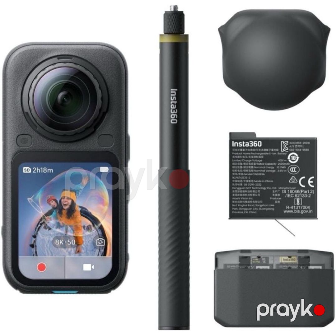 Insta360 X6 8K 360° Camera Essentials Bundle — Foto və video texnikası, Bakı (5)