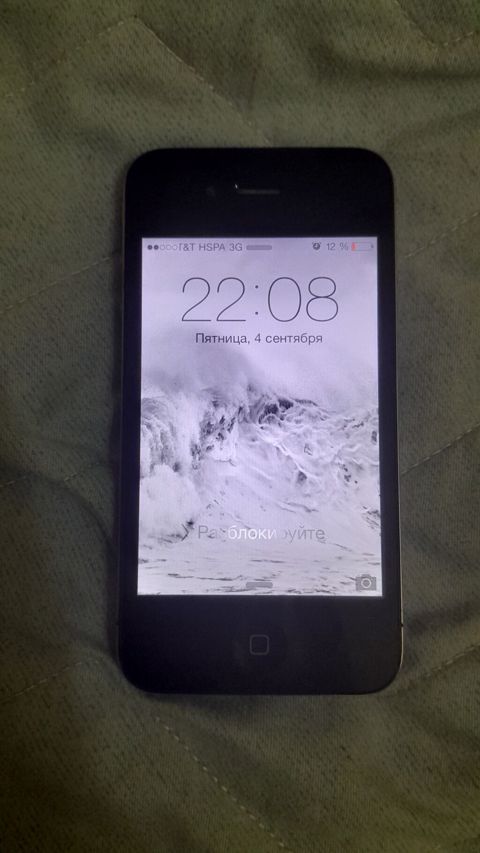 IPhone 4, 16 GB, Qara — Sumqayıt