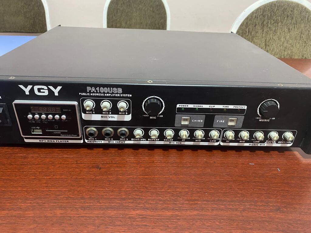 Amplifier YGY PA100USB — Səs texnikası, Bakı (2)