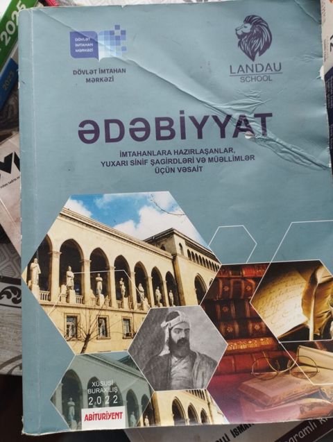 Ədəbiyyat 11-ci sinif, 2022 il, Pulsuz çatdırılma — Gəncə