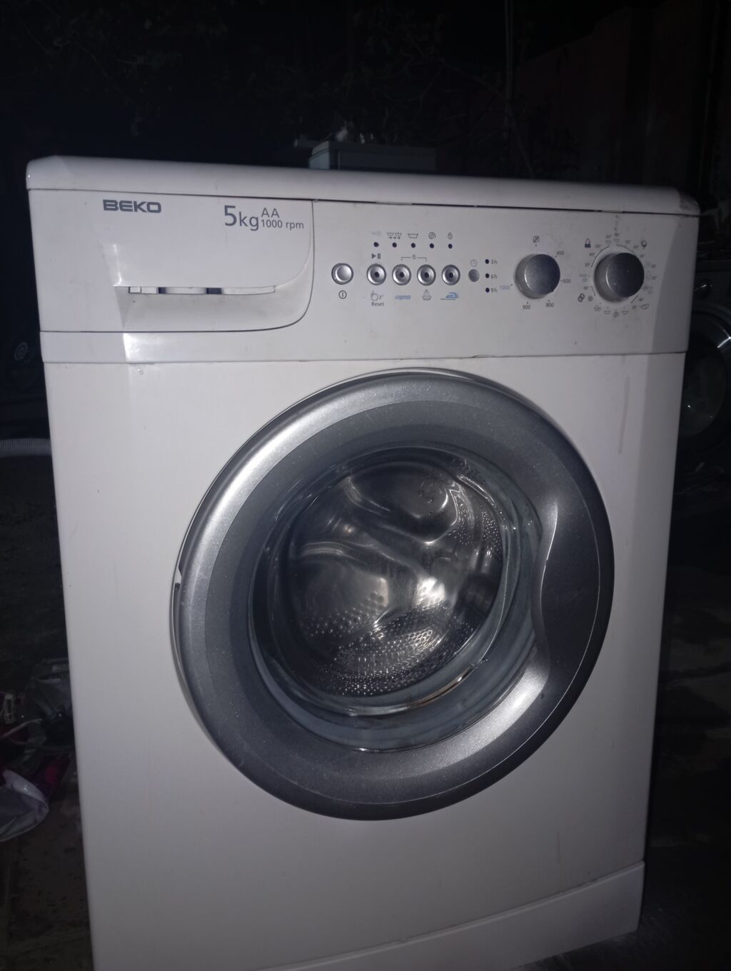 Beko paltaryuyan maşın - Yük tutumu: 5 kq - Enerji sinfi: AA - Sürət — Çamaşır maşınları, Bakı