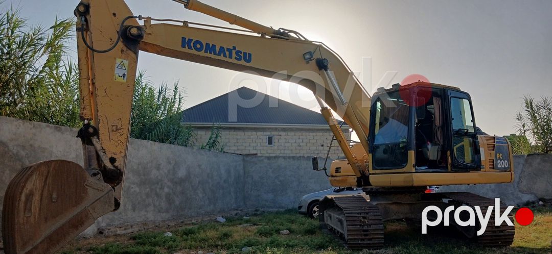 Ekskavator Komatsu PC200, 2012 il — İnşaat texnikası, Ağcabədi (9)