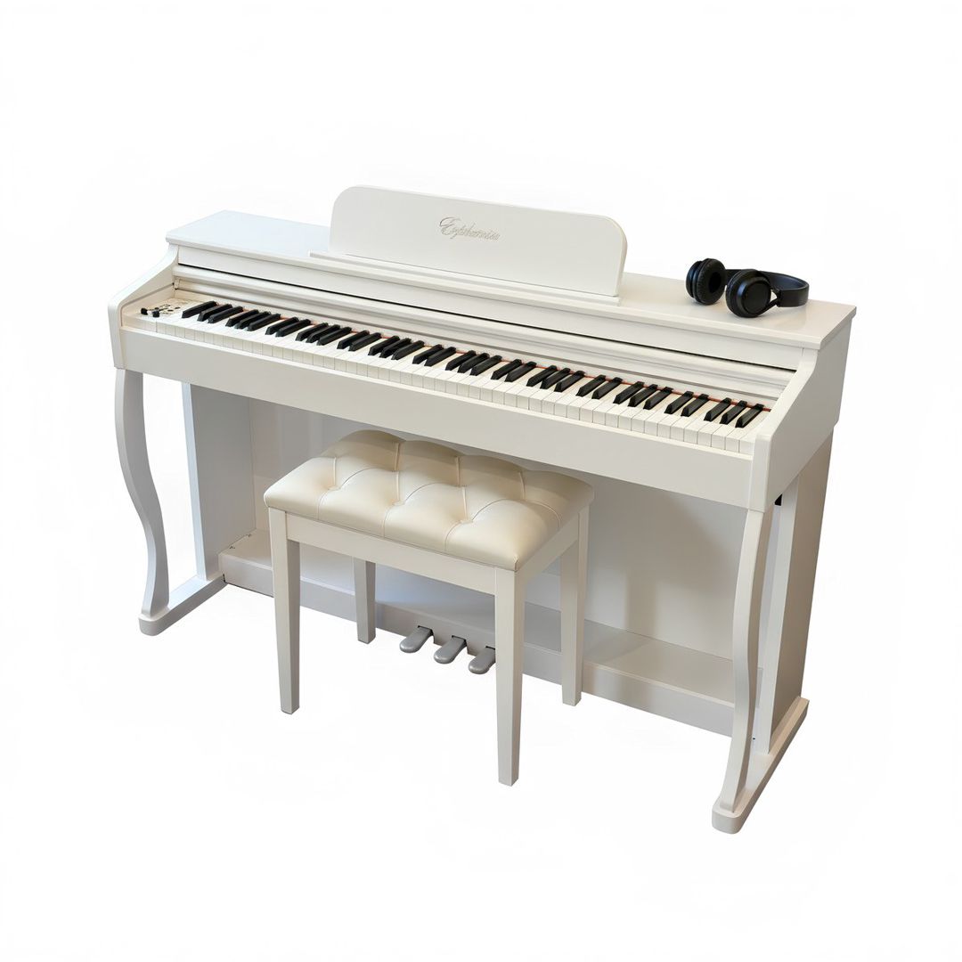 Piano Euphonia SY-8801 Ağ mat — Musiqiə alətləri, Bakı