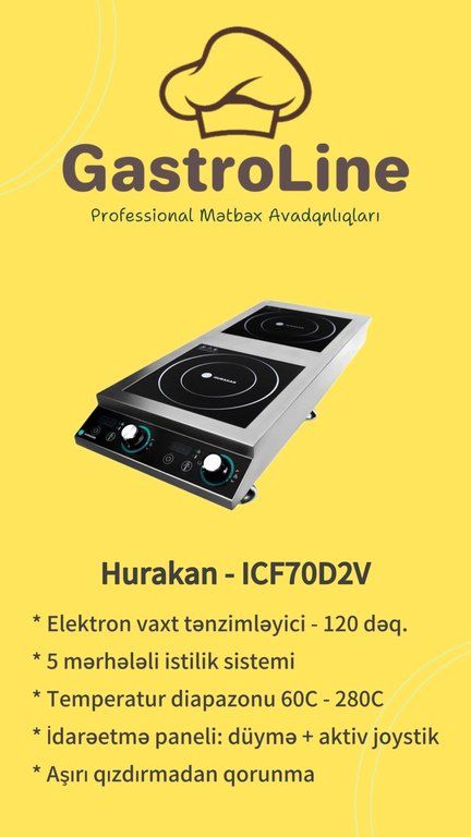 İnduksiyon plitə — Bakı