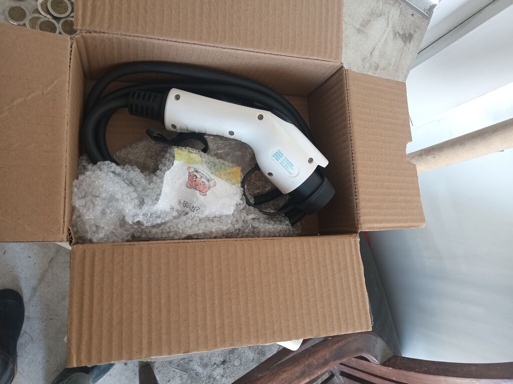 Elektrik avtomobilləri üçün şarj kabeli və fiş - Standart: J1772 — Avtomobil aləti, Sumqayıt (2)