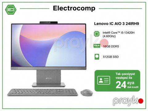 Monoblok Lenovo IC AIO 3 24IRH9 — Bakı