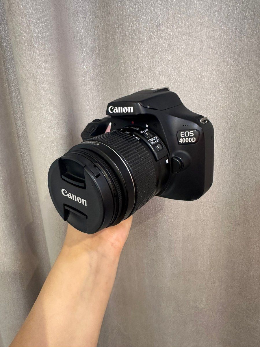 Canon 4000D+18-55 lens — Foto və video texnikası, Bakı