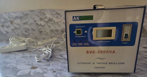 Aklıght SVC-3000VA avtomatik AC gərginlik tənzimləyici (stabilizator) — Bakı