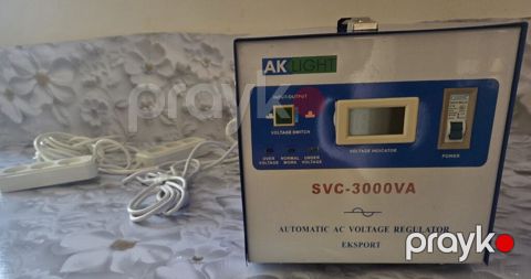 Aklıght SVC-3000VA avtomatik AC gərginlik tənzimləyici (stabilizator) — Bakı
