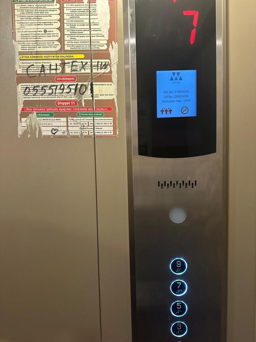 Satılır 3 otaqlı köhnə tikili 80 m² — Mənzil, Bakı (3)
