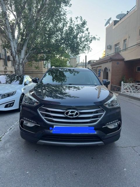 Hyundai Santa Fe, 2.0 L, 2017 il, 186 684 km — Bakı