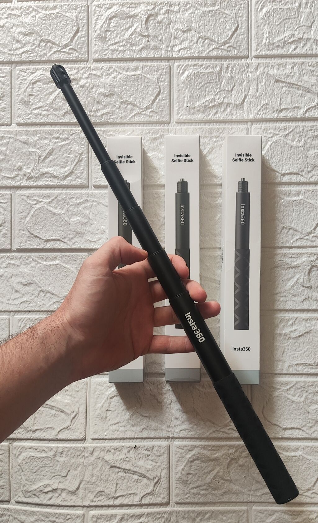 Insta360 Invisible Selfie Stick 114cm carbon — Tripod, steadicam, video işıq, Bakı (3)