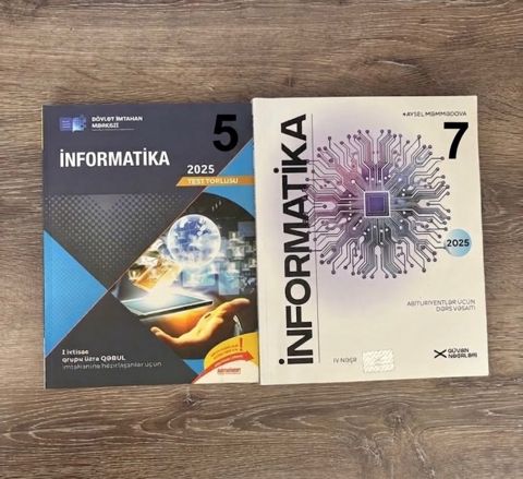 İnformatika DİM 2025 Güvən kitabları — Bakı