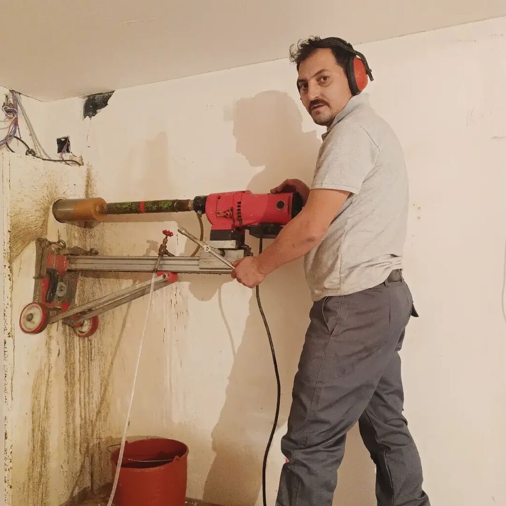 Beton və daşda dəlik açma xidməti – almaz karotla qazma - Diametrlər — Tikinti xidmətləri, Bakı