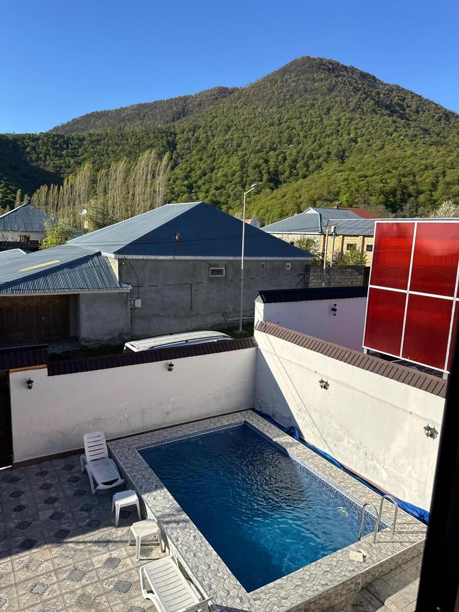 İcarəyə verilir 4 otaqlı həyət evi/bağ evi 140 m² — Ev, villa, Qəbələ (5)