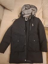 Kişi qış parkası – Interman Collection, ölçü 2XL - Rəng: qara, daxili — Kişi geyimləri