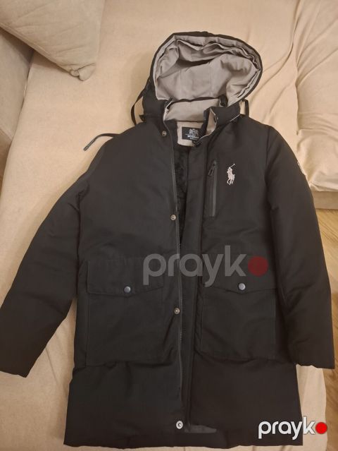 Kişi qış parkası – Interman Collection, ölçü 2XL - Rəng: qara, daxili — Bakı