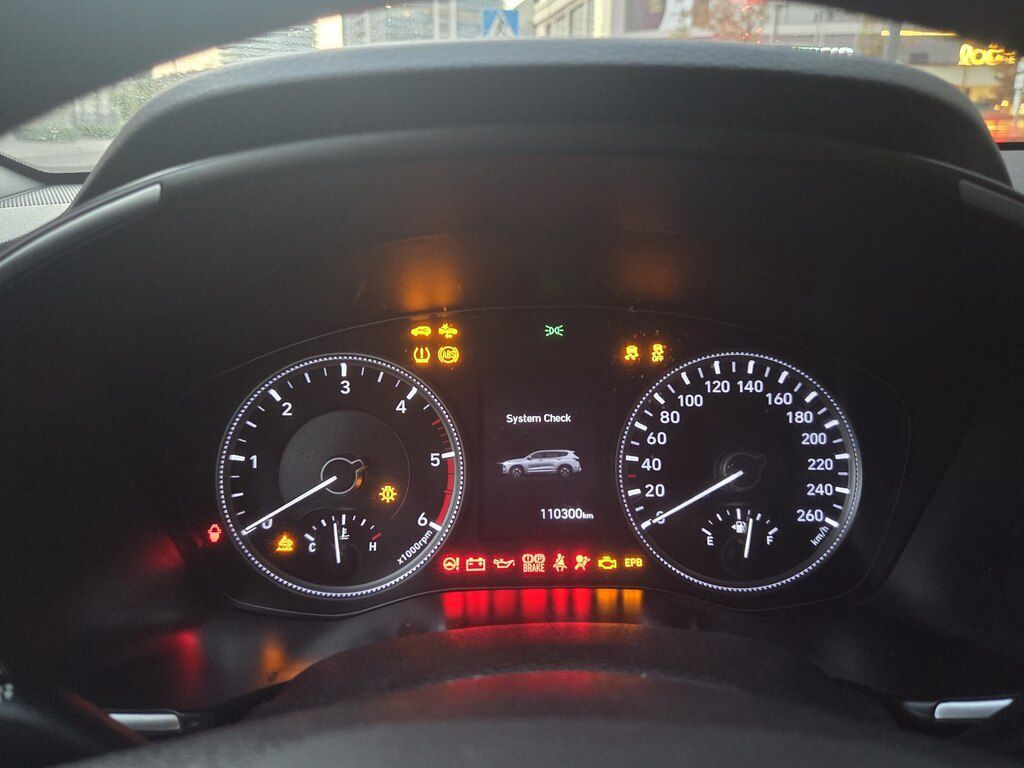 Hyundai Santa Fe, 2.0 L, 2018 il, 110 200 km — Avtomobillər, Bakı (8)