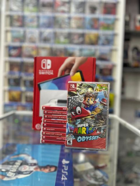 Nintendo Switch "Super Mario Odyssey" oyunu — Bakı