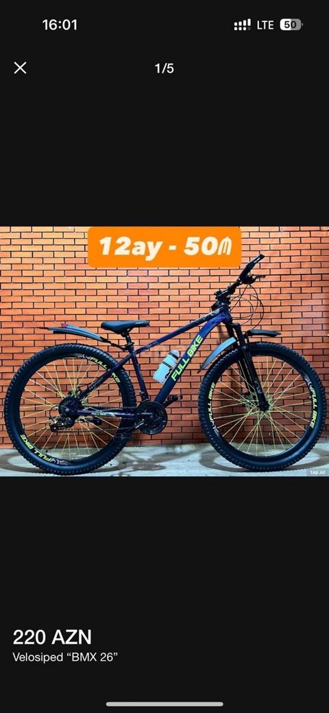 Velosiped “BMX 26” — Bakı