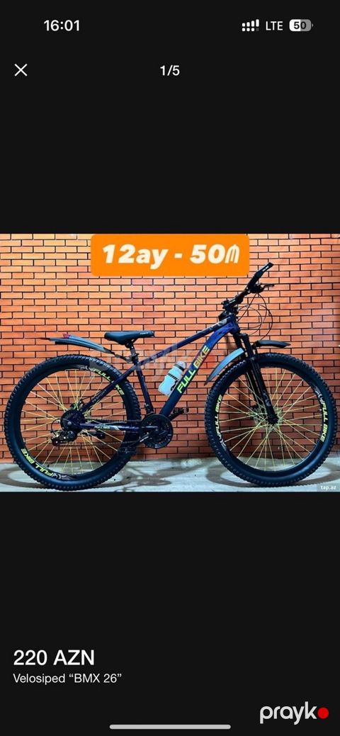 Velosiped “BMX 26” — Bakı