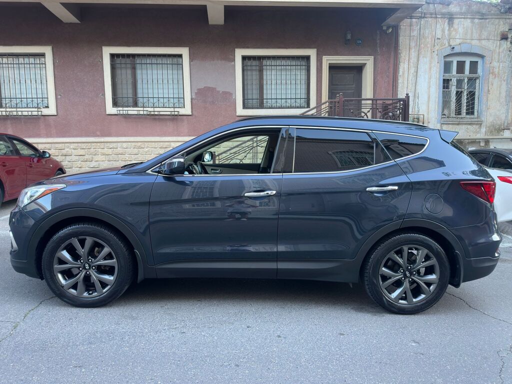Hyundai Santa Fe, 2.0 L, 2017 il, 186 684 km — Avtomobillər, Bakı (4)