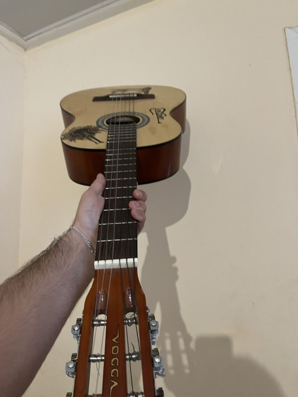 Neylon simli klassik gitara + yumşaq çexol - Korpus: klassik tam ölçü — Gitarlar və digər simli alətlər, Bakı (5)