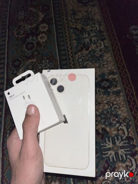IPhone 13, Ağ — Bərdə