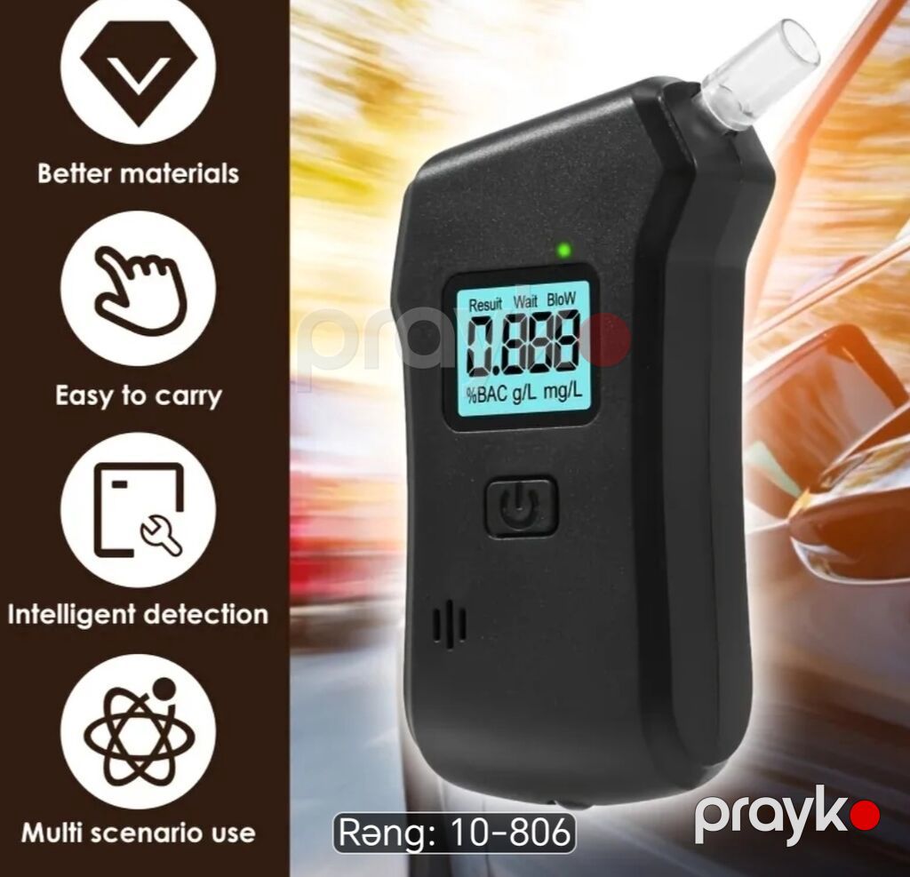 Portativ alkoqol ölçən cihaz (breathalyzer). Cihaz nəfəs vasitəsilə — Digər, Bakı (9)