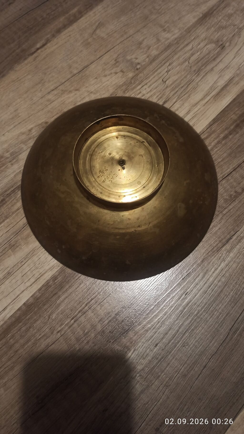 Boşqablar, 2 ədədli dəst, rəng - Qızılı, Metal — Süfrə qabı, Bakı (4)