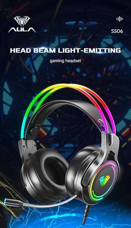 Qulaqlıq "Aula S506 Gaming Headset" — Səs texnikası, Bakı (3)