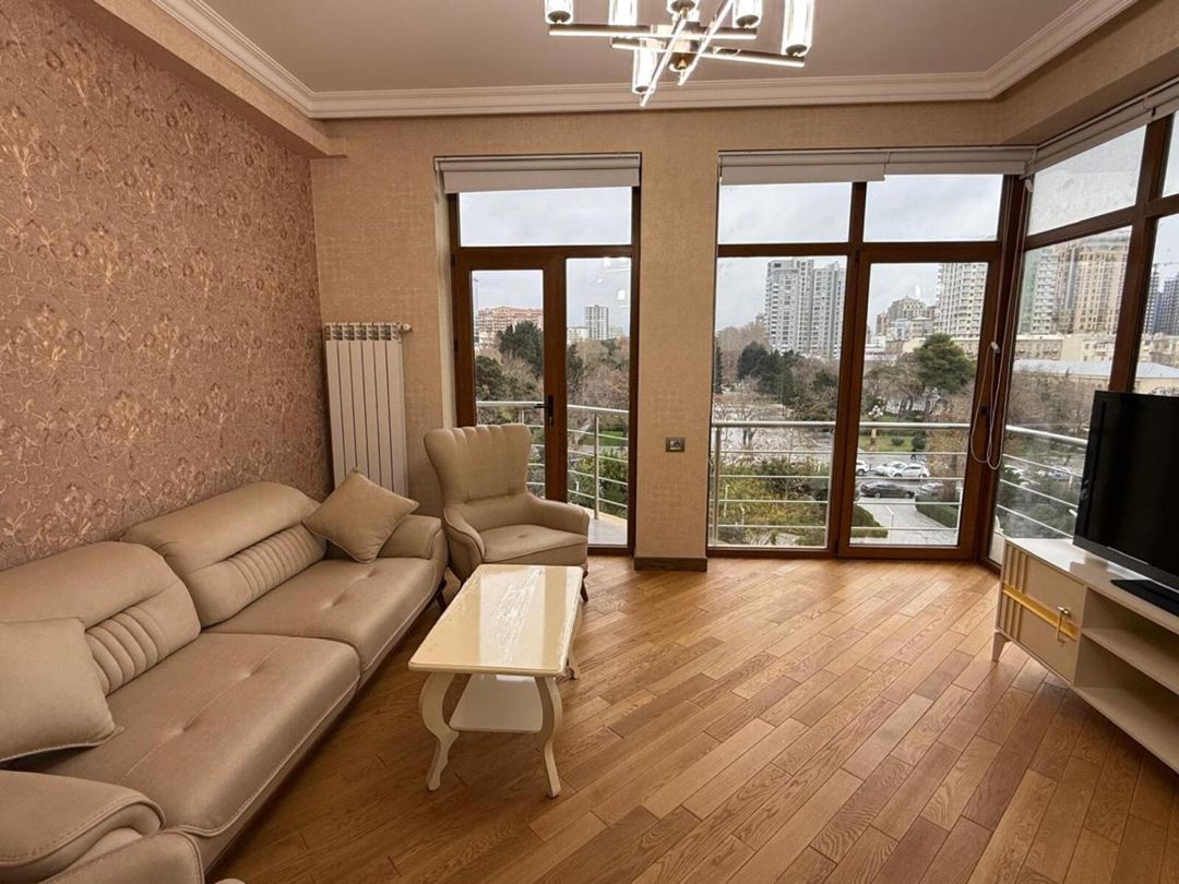 İcarəyə verilir 2 otaqlı yeni tikili 90 m² — Mənzil, Bakı (3)