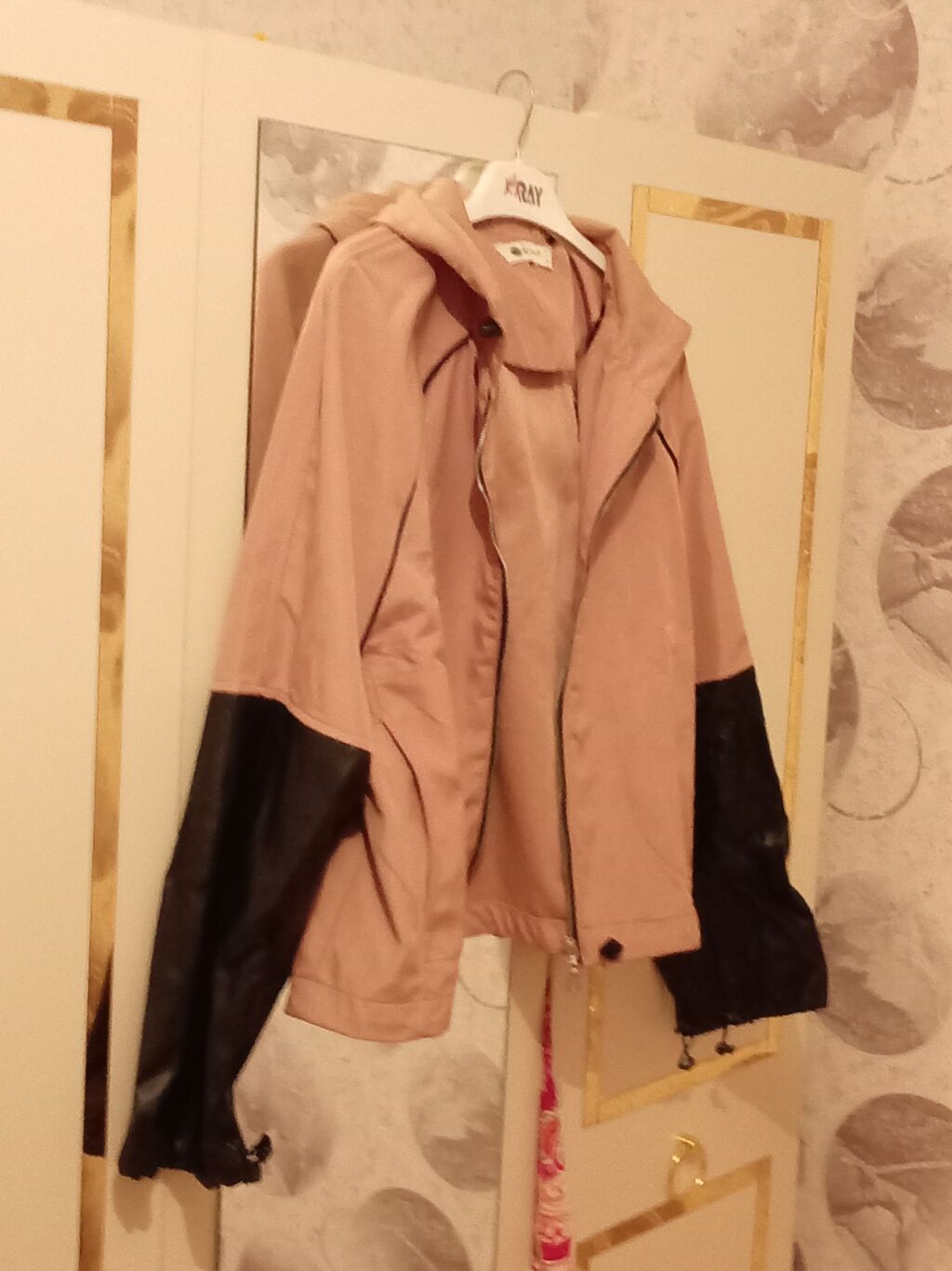 Dəri kurtka, Bershka, XL — Jaketlər, Bakı (5)