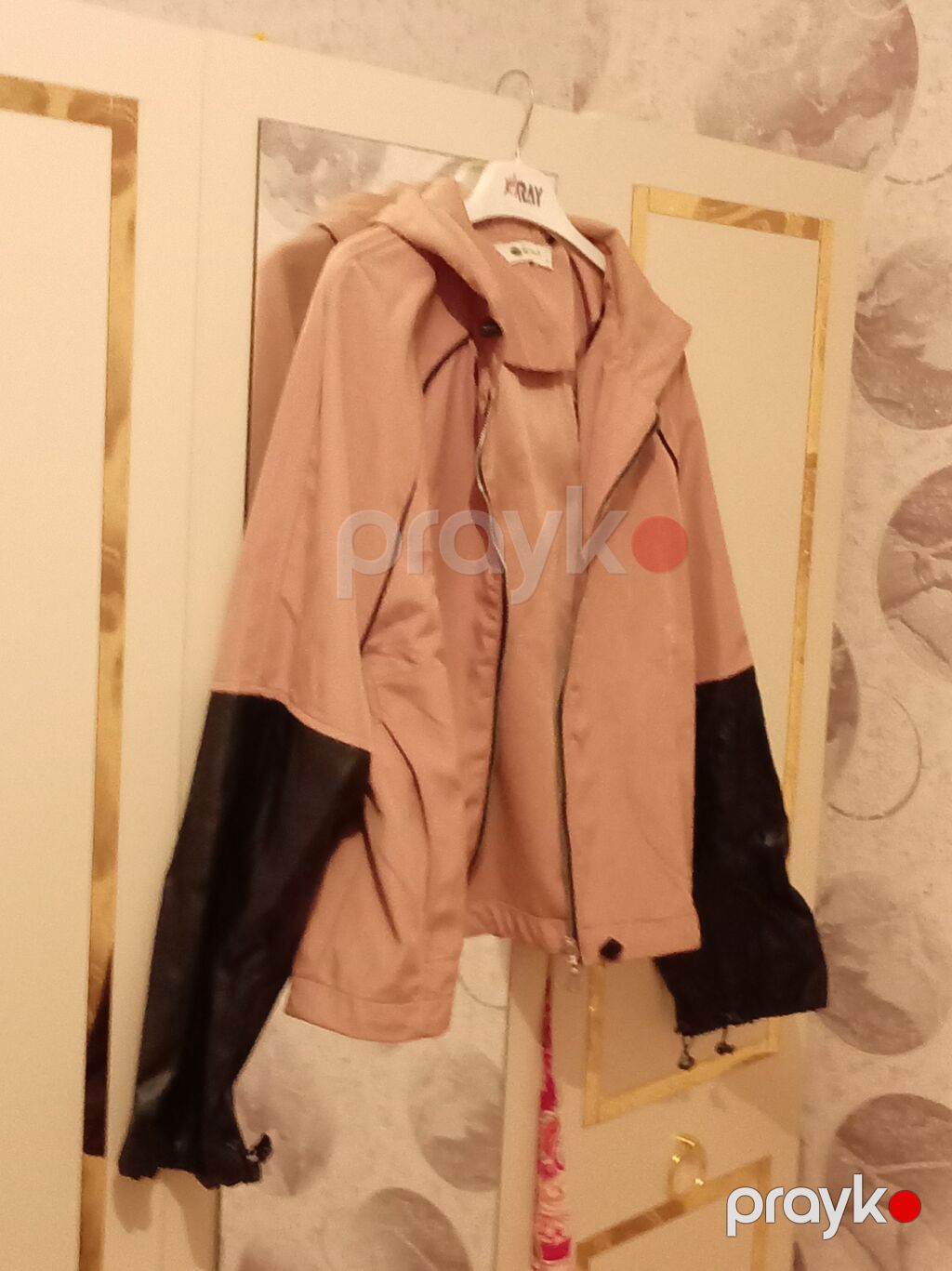 Dəri kurtka, Bershka, XL — Jaketlər, Bakı (5)