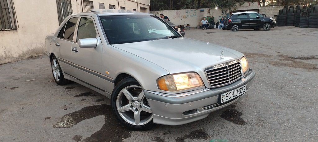 Mercedes C 220, 2.2 L, 1994 il, 42 500 km — Avtomobillər, Bakı (4)