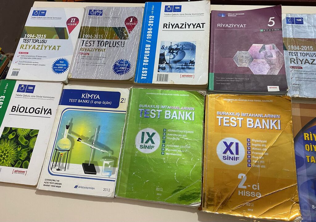 Test topluları — Məktəb və təhsil malları, Bakı (3)