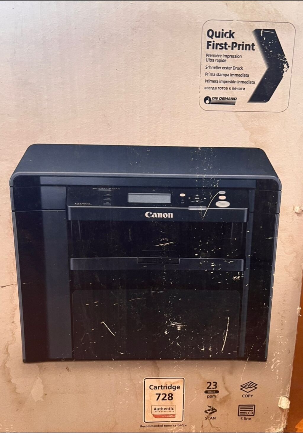 Canon i-SENSYS MF4410 – Laser All‑in‑One Xüsusiyyətlər: - 3‑ü 1‑də — Printerləri, Digah (2)