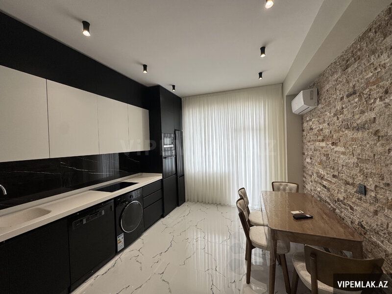 Nəsimi rayonunda 3 otaqlı Yeni tikili Kirayə verilir, 135 m² — Mənzil, Bakı (6)