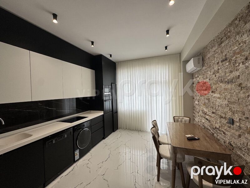 Nəsimi rayonunda 3 otaqlı Yeni tikili Kirayə verilir, 135 m² — Mənzil, Bakı (6)