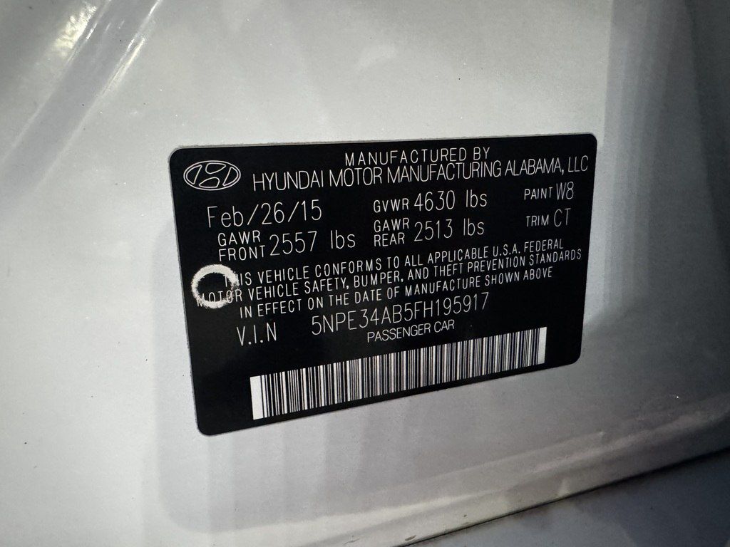 Hyundai Sonata, 2.0 L, 2015 il, 239 792 km — Avtomobillər, Bakı (3)
