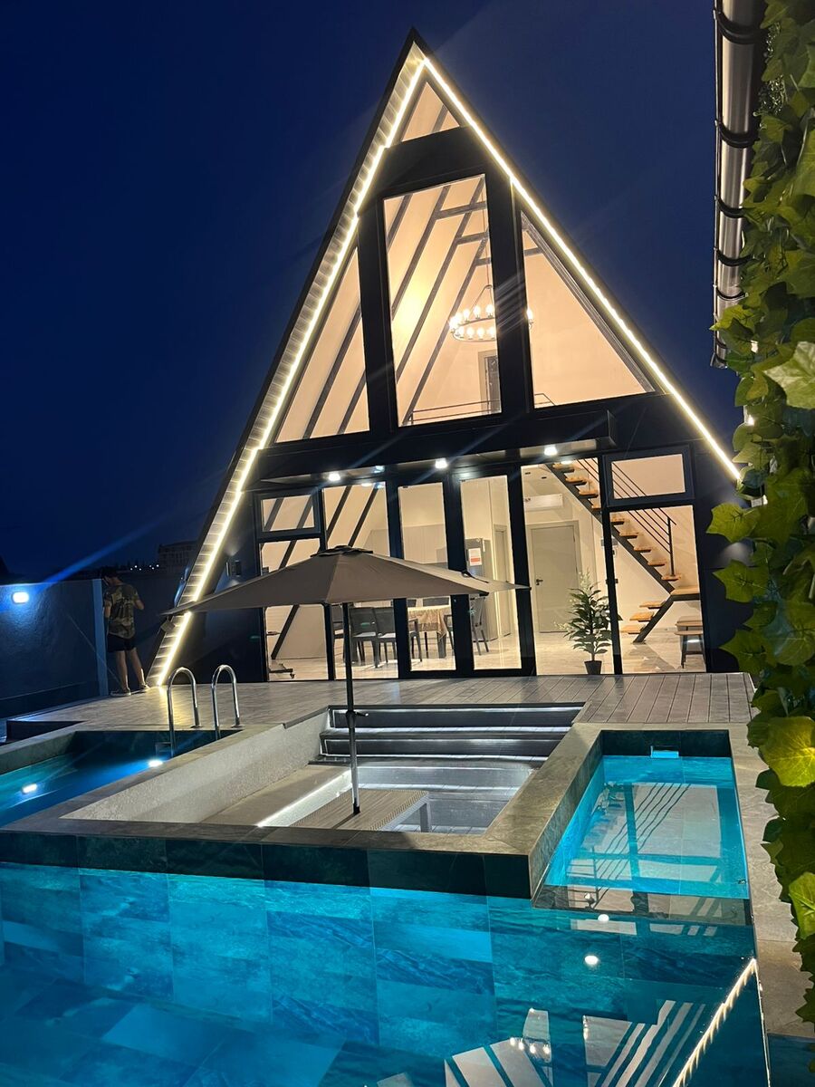 İcarəyə verilir 4 otaqlı həyət evi/bağ evi 100 m² — Ev, villa, Bakı (3)