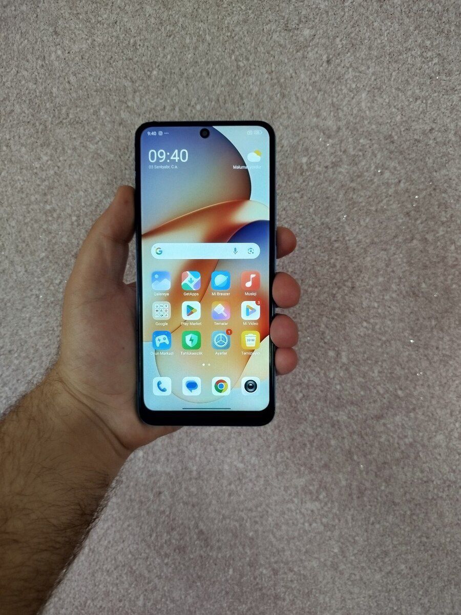 Xiaomi Redmi Note 12 (4G) Ice Blue 128GB/6GB — Smartfonlar, Bakı (5)