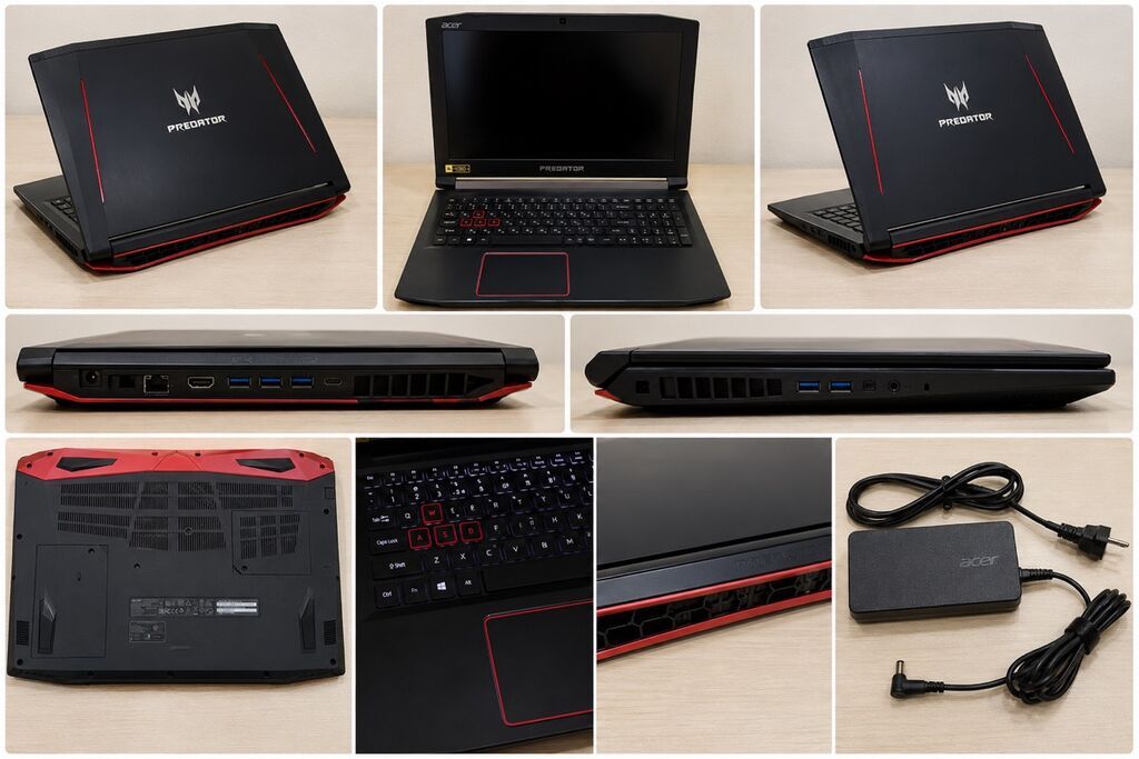 Acer Predator Helios 300 oyun noutbuku Texniki xüsusiyyətlər — Acer, Bakı