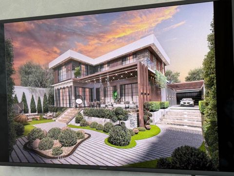 Satılır 6 otaqlı həyət evi/bağ evi 650 m² — Bakı