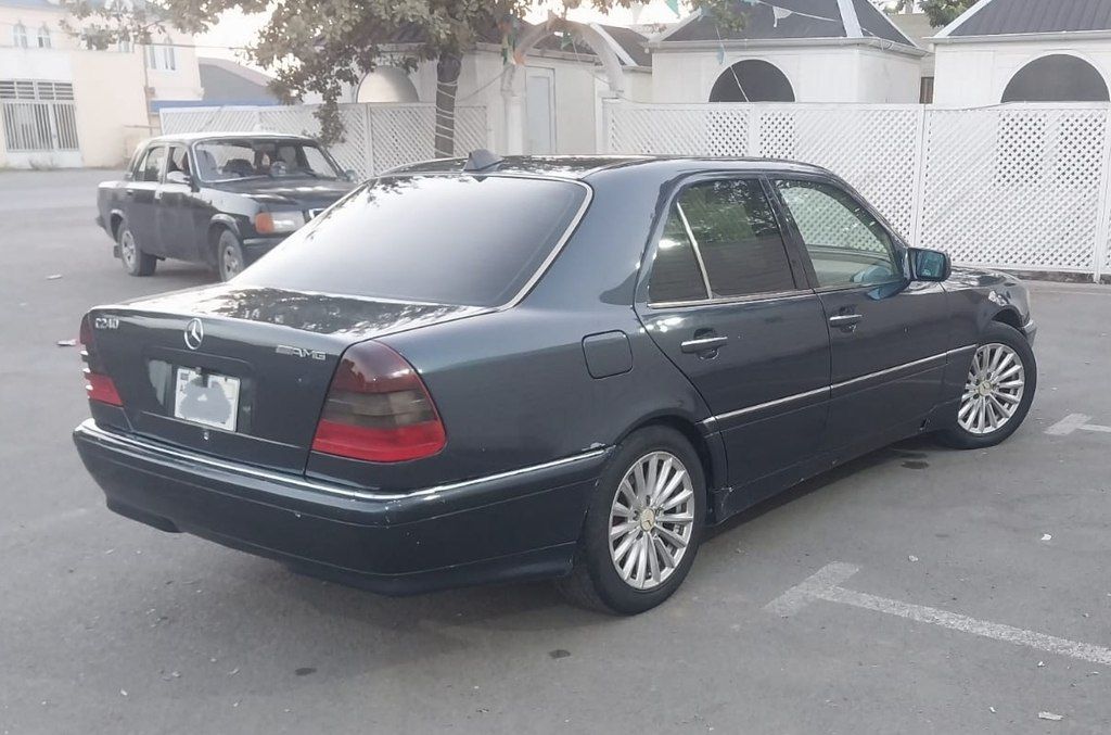 Mercedes C 240, 2.4 L, 1997 il, 225 000 km — Avtomobillər, Bərdə (7)