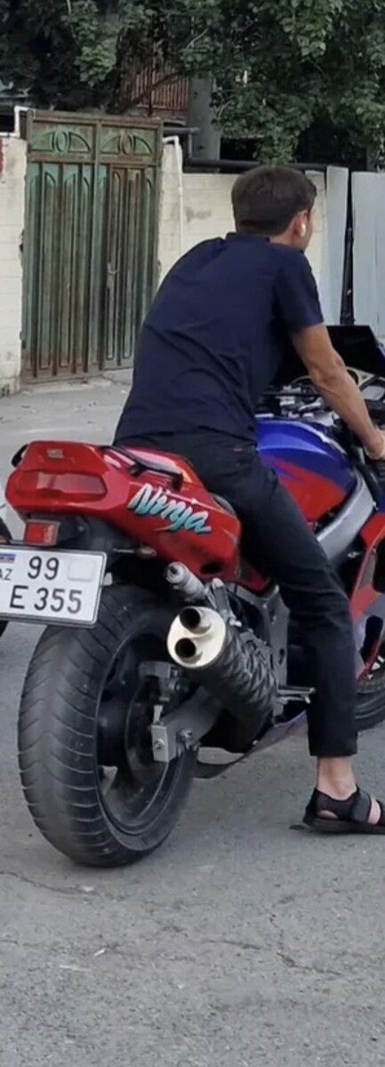 Motosiklet Kawasaki Ninja 600, 1995 il — Motosiklet və mopedlər, Bakı (2)